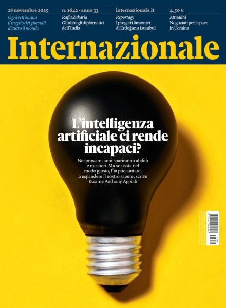 Internazionale – 28 Novembre 2025 Cover