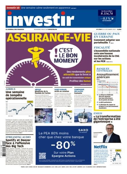 Investir – 6 Decembre 2025 Cover