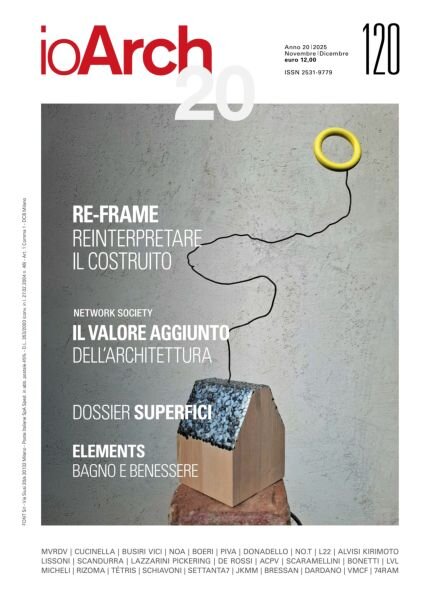IoArch Magazine – Novembre-Dicembre 2025 Cover