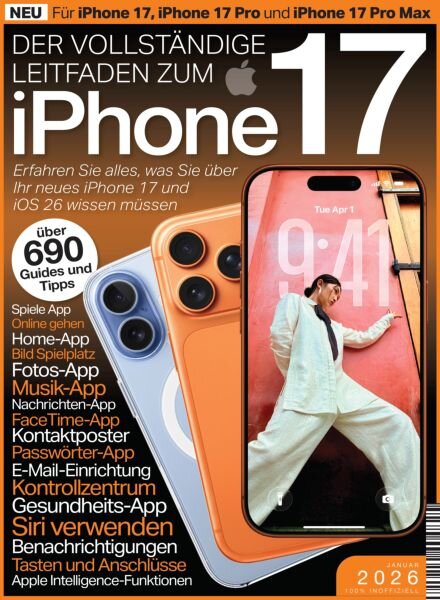 iPhone Tricks Tipps und Guides – Januar 2026 Cover