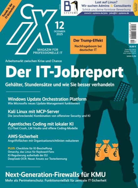 iX Magazin – Dezember 2025 Cover