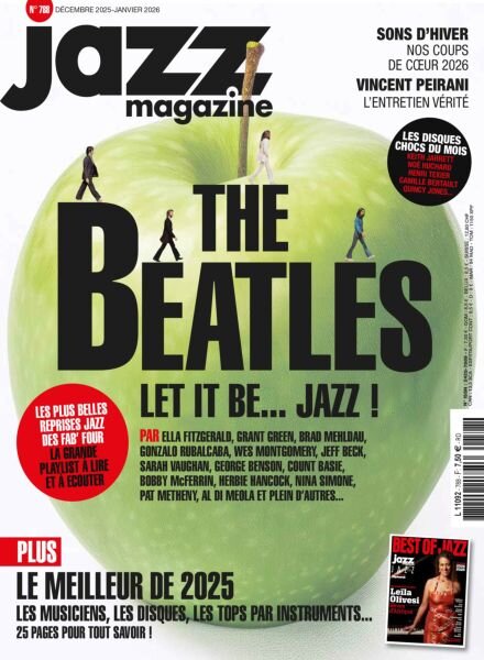 Jazz Magazine – Decembre 2025 – Janvier 2026 Cover