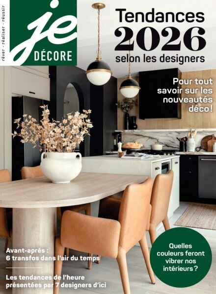 Je Decore – Decembre 2025 Cover