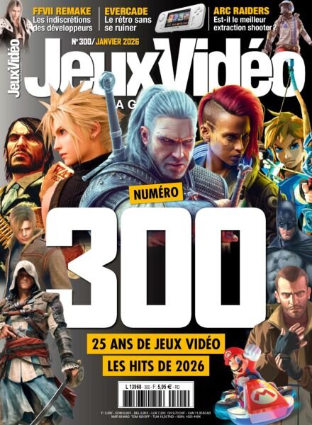 Jeux Video Magazine – Janvier 2026 Cover