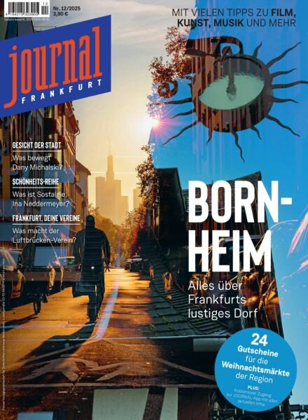 Journal Frankfurt – Dezember 2025 Cover