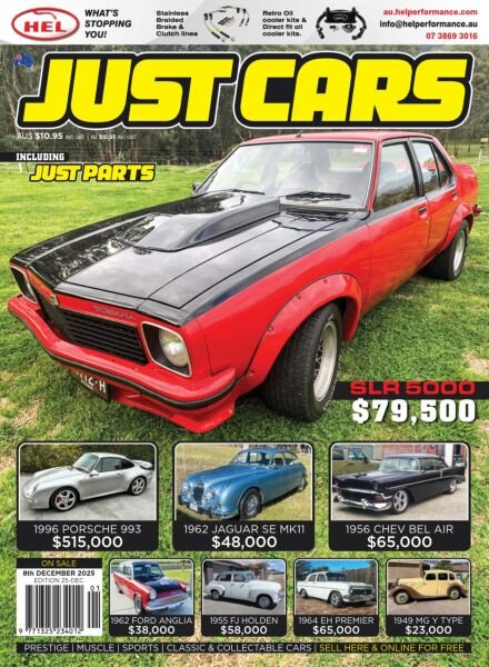 Just Cars – December 2025 Cover