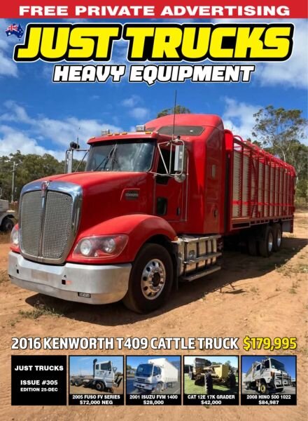 Just Trucks & Heavy Equipment – 28 November 2025 Cover