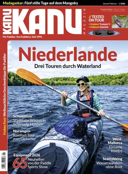 Kanu Magazin – Januar 2026 Cover