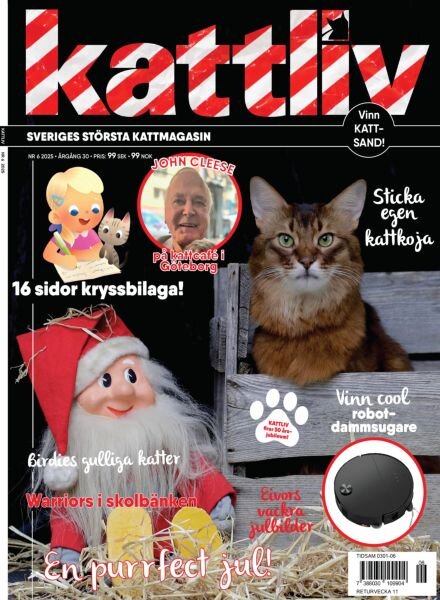 Kattliv – December 2025 Cover