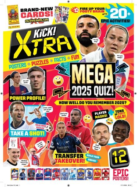Kick! Xtra – Issue 101 2025 Cover