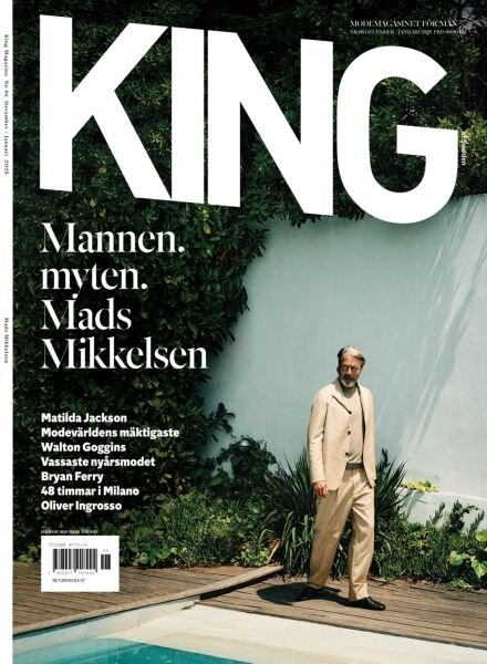 King – December 2025 Cover