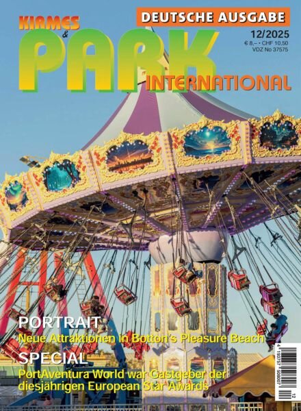 Kirmes & Park International Deutsche Ausgabe – Dezember 2025 Cover