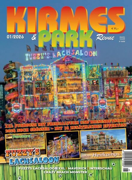 Kirmes & Park Revue – Januar 2026 Cover