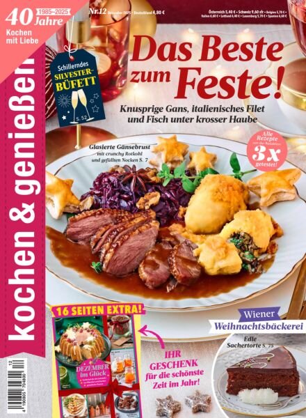 Kochen & Geniessen – Dezember 2025 Cover