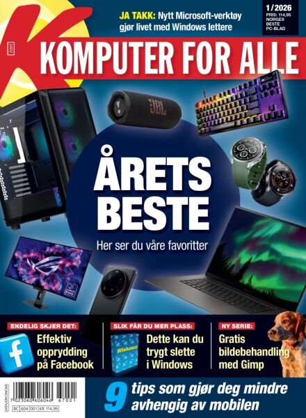 Komputer for Alle – Desember 2025 Cover
