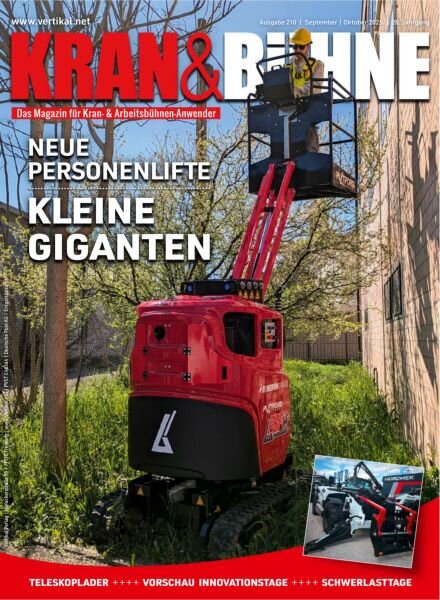 Kran&Buhne – September-Oktober 2025 Cover
