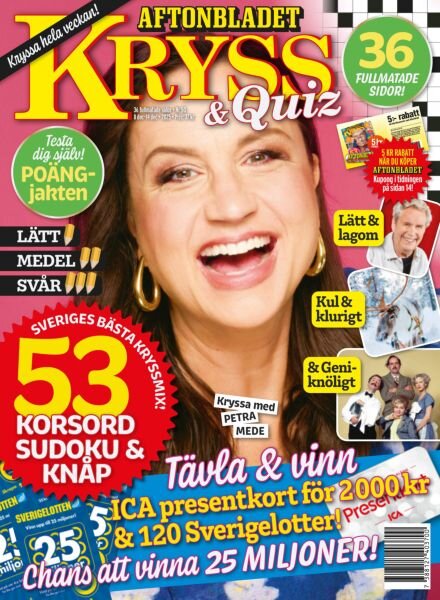 Kryss & Quiz – 8 December 2025 Cover