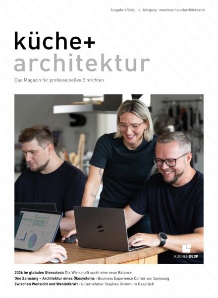Kuche + Architektur – Nr 6 2025 Cover
