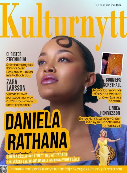 Kulturnytt – 28 November 2025 Cover