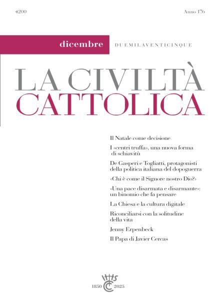 La Civilta Cattolica – Dicembre 2025 Cover