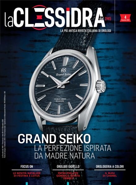 La Clessidra – Dicembre 2025 Cover
