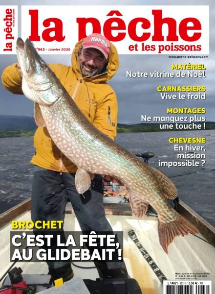 La Peche et les Poissons – Janvier 2026 Cover