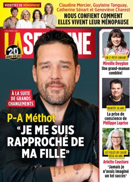 La Semaine – 5 Decembre 2025 Cover