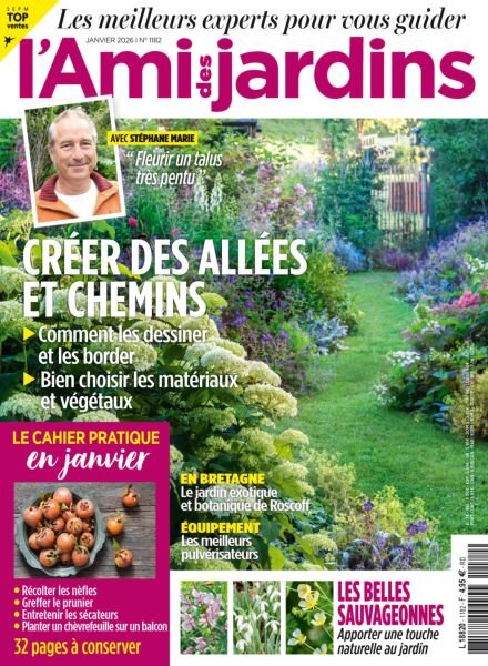L’Ami des Jardins – Janvier 2026 Cover