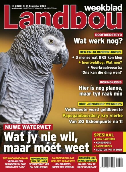 Landbouweekblad – 11 December 2025 Cover