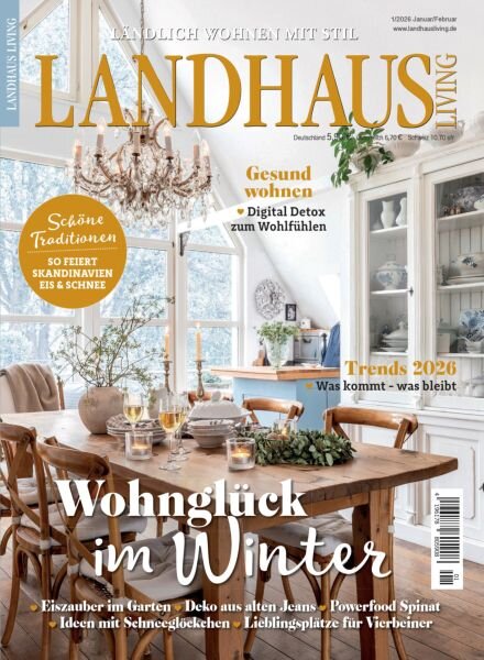 Landhaus Living – Januar 2026 Cover
