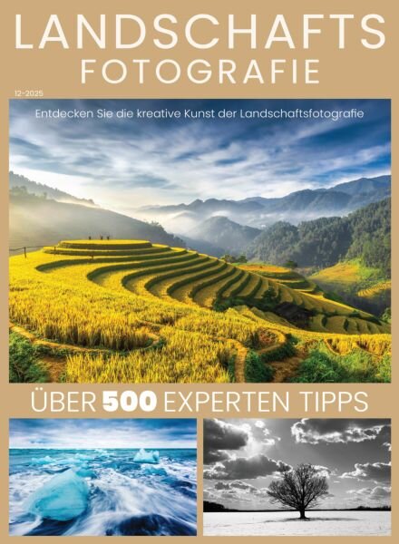Landschaftsfotografie Das essentielle Handbuch – Dezember 2025 Cover