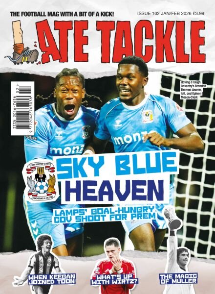 Late Tackle Football – 1st December 2025 Cover