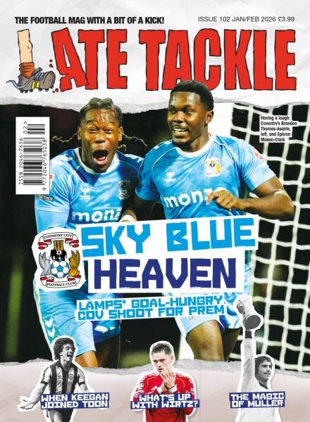 Late Tackle Football – January-February 2026 Cover