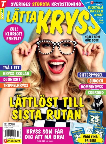 Latta Kryss – 3 December 2025 Cover