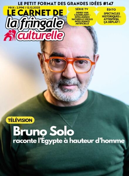 Le Carnet de La Fringale Culturelle – 12 Decembre 2025 Cover
