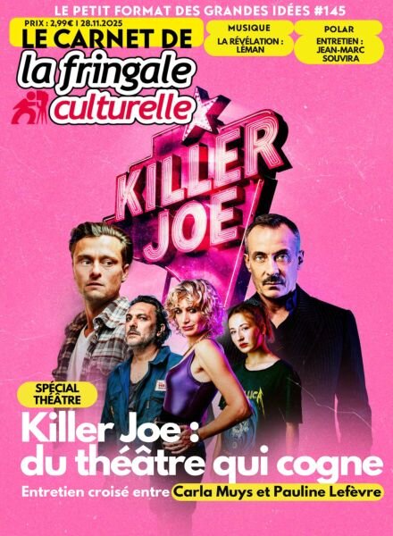 Le Carnet de La Fringale Culturelle – 28 Novembre 2025 Cover