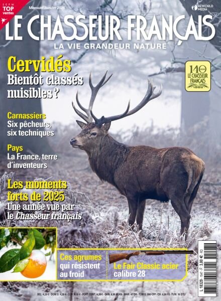 Le Chasseur Francais – Janvier 2026 Cover