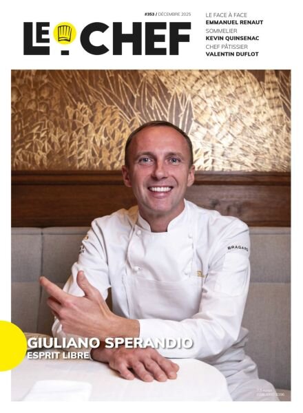 Le Chef – Decembre 2025 Cover