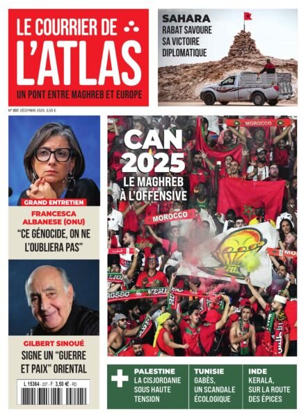 Le Courrier de l’Atlas – Decembre 2025 Cover