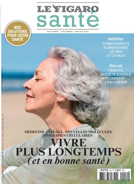 Le Figaro Sante – Novembre 2025 – Janvier 2026 Cover