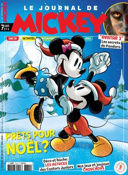 Le Journal de Mickey – 10 Decembre 2025 Cover