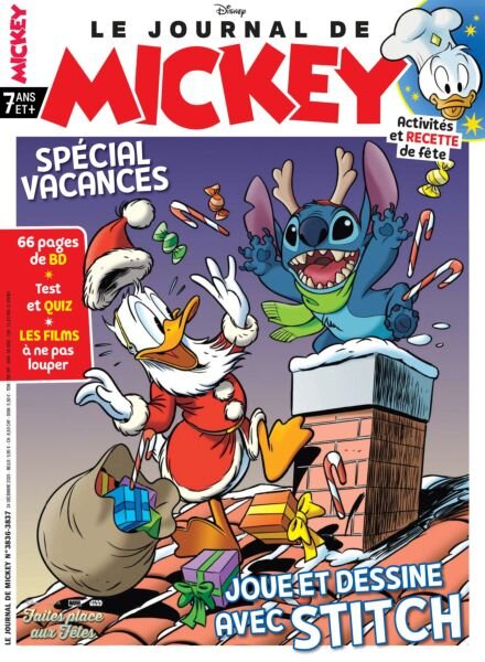 Le Journal de Mickey – 24 Decembre 2025 Cover