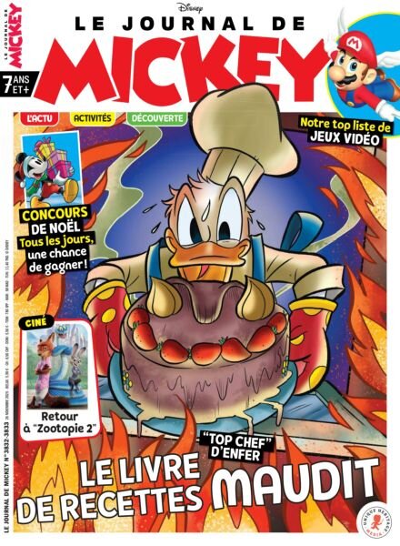 Le Journal de Mickey – 26 Novembre 2025 Cover