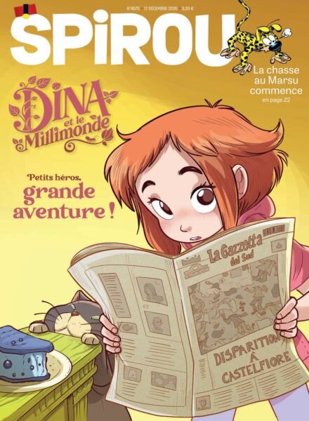Le Journal de Spirou – 17 Decembre 2025 Cover