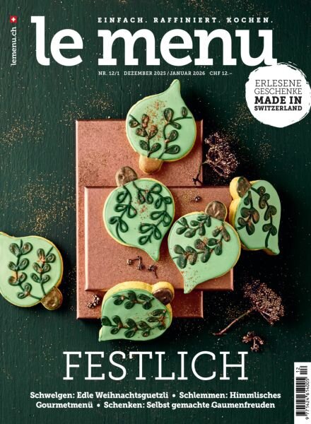 le menu – Dezember 2025 – Januar 2026 Cover