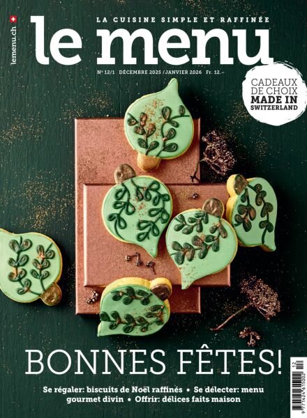 le menu edition francaise – Decembre 2025 – Janvier 2026 Cover
