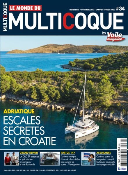 Le Monde du Multicoque – Decembre 2025 – Janvier-fevrier 2026 Cover