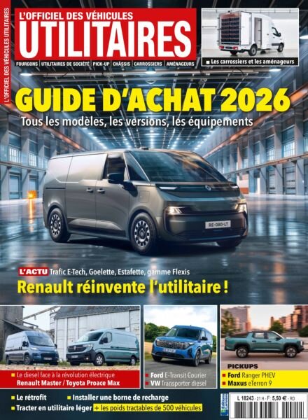 Le Monde du Plein-Air – Hors-Serie Vehicules Utilitaires N 21 2025 Cover