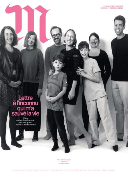 Le Monde Magazine – 27 Decembre 2025 Cover