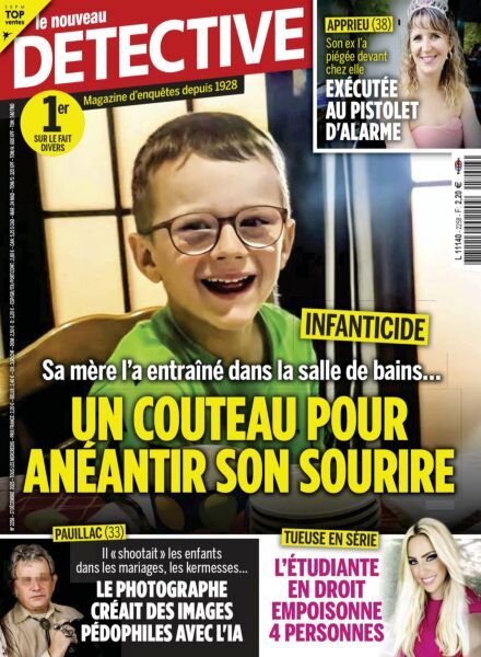 Le Nouveau Detective – 17 Decembre 2025 Cover